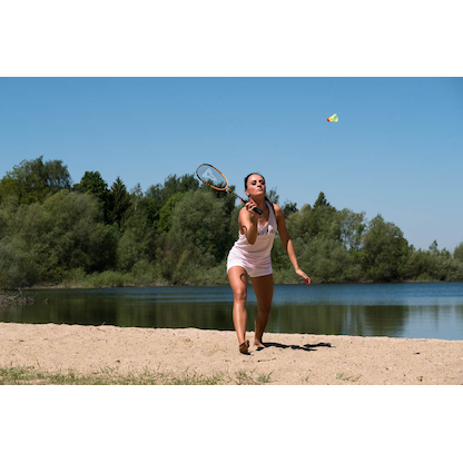 Artikelbild 7 für TALBOT torro® Badminton-Set schwarz, orange, Artikelnummer 470353