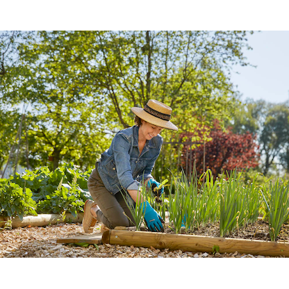 Artikelbild 3 für GARDENA Gartenhandschuhe blau Größe 8, 1 Paar, Artikelnummer 931340