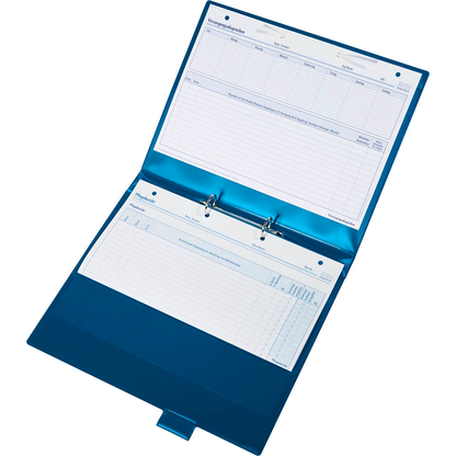 Artikelbild 4 für BOI Click-Plus Ambulant Patienten-Dokumentationsmappe 2-Ringe blau 3,5 cm DIN A4, 1 St., Artikelnummer 667067