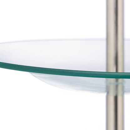 Artikelbild 4 für relaxdays Etagere transparent/silber Höhe: 40,0 cm, 1 St., Artikelnummer 762643