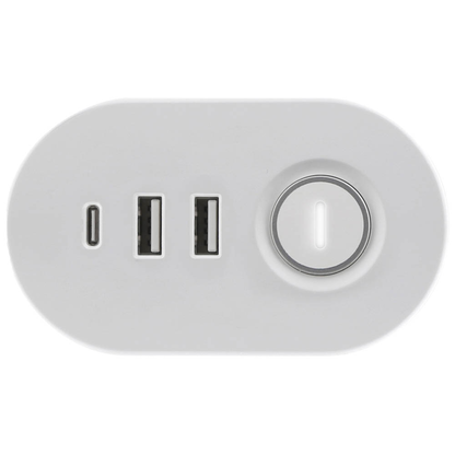 Artikelbild 9 für IOIO SL 3000 3-fach Tischsteckdose 1,5 m weiß mit USB-Buchse, Artikelnummer 508829