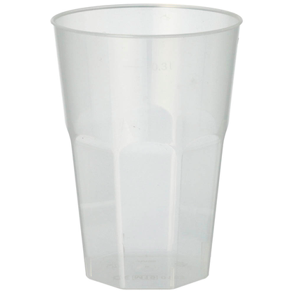 Artikelbild für STARPAK Mehrweg-Trinkbecher transparent 0,3 l, 30 St., Artikelnummer 828137