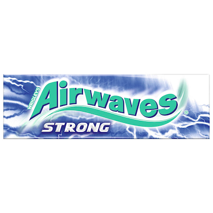 Artikelbild 3 für Airwaves STRONG Kaugummis 30x 10 Dragees, Artikelnummer 619237