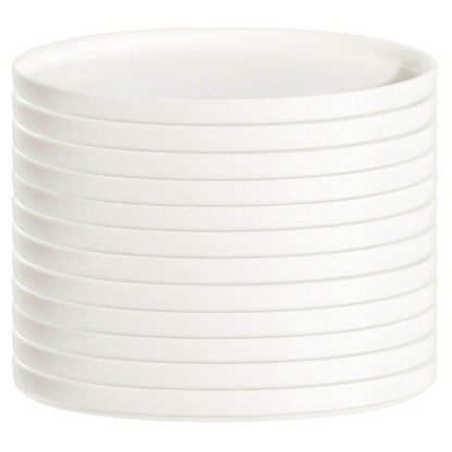 Artikelbild für ID Fine Teller Stolt oval weiß 26,0 cm, 12 St., Artikelnummer 644847