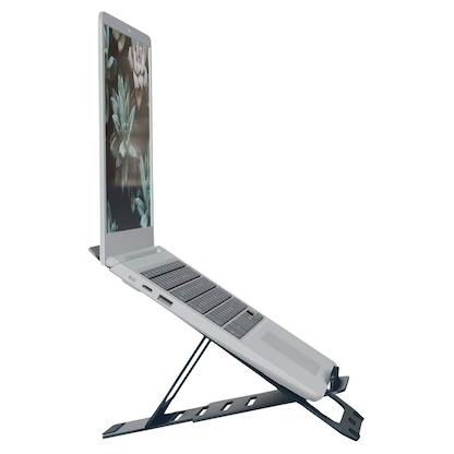 Artikelbild für LEITZ Laptop-Ständer Ergo Ultraflach dunkelgrau, Artikelnummer 429708