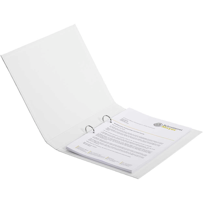 Artikelbild 5 für Exacompta Ringbuch 2-Ringe weiß 4,0 cm DIN A4, 1 St., Artikelnummer 680609