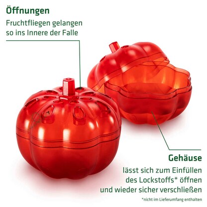 Artikelbild 5 für GARDIGO Fruchtfliegenfalle orange, 2 St., Artikelnummer 796879