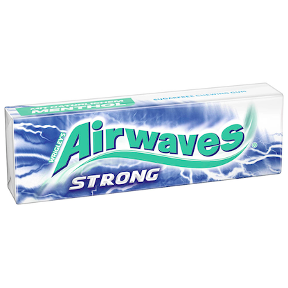 Artikelbild 2 für Airwaves STRONG Kaugummis 30x 10 Dragees, Artikelnummer 619237