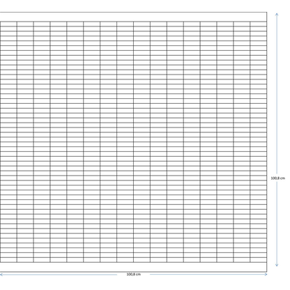 Artikelbild 2 für FRANKEN Stecktafel 100,8 x 100,8 cm 16 Spalten, Artikelnummer 342648