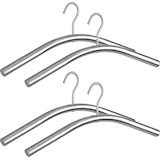 Artikelbild 1 für WENKO Kleiderbügel Dry silber, 4 St., Artikelnummer 810792