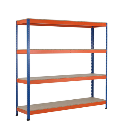 Artikelbild 2 für SCHULTE Schwerlast-Weitspannregal 18292-N blau 214,6 x 77,3 x 243,8 cm, Artikelnummer 209593