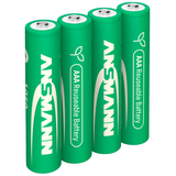 Artikelbild 1 für ANSMANN Akkus Typ 1050 Ni-MH Micro AAA 1.000 mAh, 4 St., Artikelnummer 173987