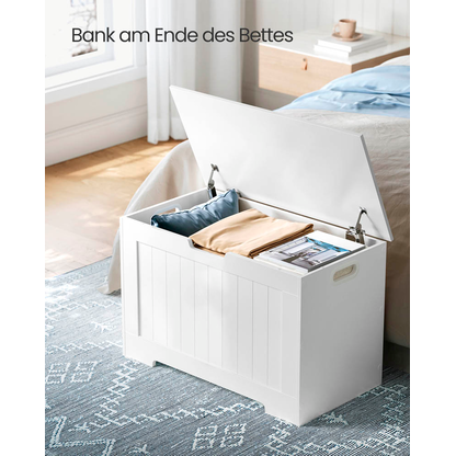 Artikelbild 6 für VASAGLE Sitztruhe LHS11WTV1 weiß Holz 76,0 cm, Artikelnummer 439009