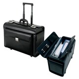 Artikelbild 1 für Alassio Pilotenkoffer SILVANA Lederimitat schwarz 48,0 x 23,0 x 39,5 cm, Artikelnummer 143313