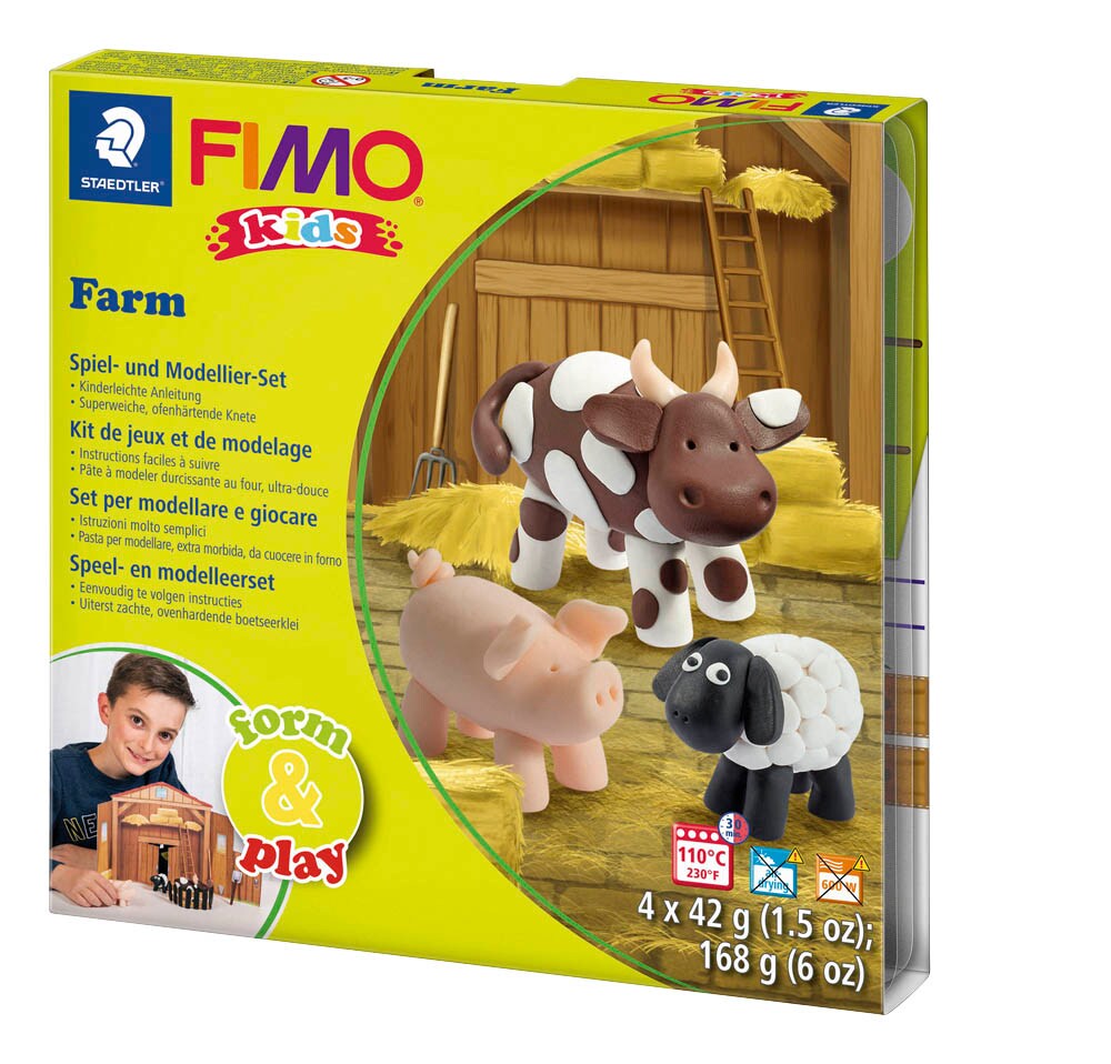 FIMO Kids, Modelliermasse, 42 G, Haut Hell Produktbild-Vorschau 6