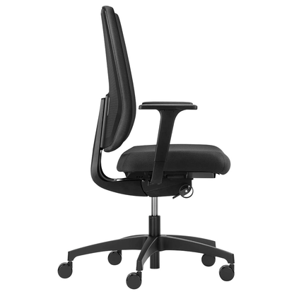 Artikelbild 6 für Dauphin Bürostuhl Indeed operator SLP, ID 7046_SLPP1 Stoff schwarz, Gestell schwarz, Artikelnummer 125678