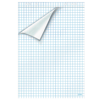 Artikelbild 2 für office discount Flipchart-Papier kariert 67,5 x 98,0 cm, 20 Blatt, 5 Blöcke, Artikelnummer 148304