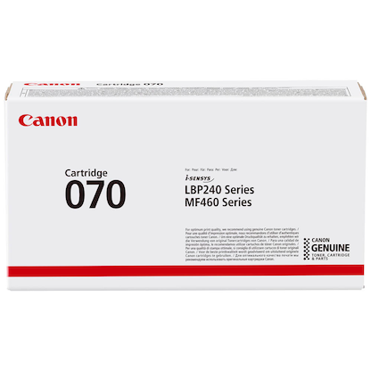 Artikelbild 3 für Canon 070 BK schwarz Toner, Artikelnummer 104537