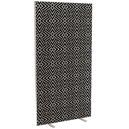 Artikelbild für PAPERFLOW Trennwand easyScreen Black & White, 60533 bunt 94,0 x 173,4 cm, 1 St., Artikelnummer 206389
