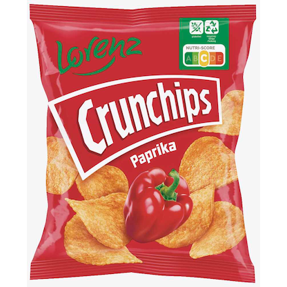Artikelbild für Crunchips Paprika Chips 20x 25,0 g, Artikelnummer 158269