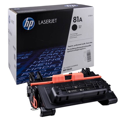 Artikelbild für HP 81A (CF281A) schwarz Tonerkartusche, Artikelnummer 106272