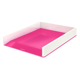Artikelbild 1 für LEITZ Briefablage WOW Duo Colour perlweiß/pink DIN A4, 1 St., Artikelnummer 313496
