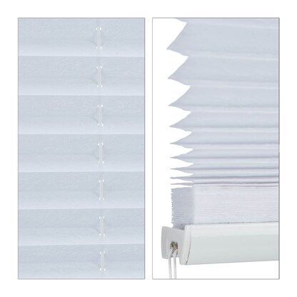 Artikelbild 8 für relaxdays Plissee weiß 60,0 x 130,0 cm, Artikelnummer 363834