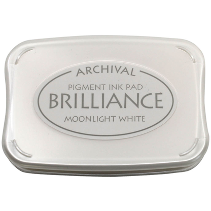 Artikelbild für artoz Stempelkissen Brilliance weiß 9,0 x 6,0 cm, 1 St., Artikelnummer 832184