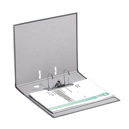 Artikelbild 2 für LEITZ 1080 Ordner schwarz marmoriert Karton 8,0 cm DIN A4, 1 St., Artikelnummer 652354