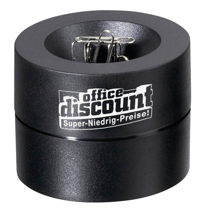 Artikelbild für office discount Büroklammerspender schwarz, Artikelnummer 571901