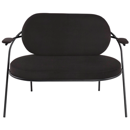 Artikelbild 2 für meet powered by PAPERFLOW 2-Sitzer Sofa SATURNE schwarz Kunstleder 118,0 x 73,0 x 88,0 cm, 1 St., Artikelnummer 231359