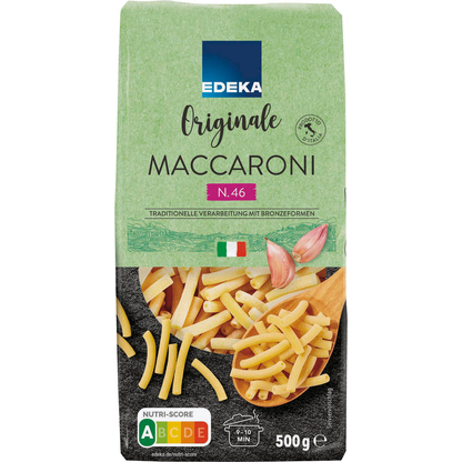 Artikelbild für EDEKA Maccaroni 500,0 g, 1 St., Artikelnummer 257578