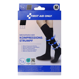 Artikelbild 1 für FIRST AID ONLY® Kompressionsstrümpfe, geschlossene Spitze schwarz Größe M 1 St., Artikelnummer 511747