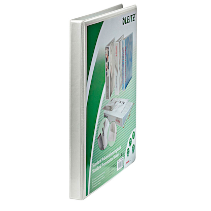 Artikelbild für LEITZ Präsentationsringbücher 2-Ringe weiß 2,9 cm DIN A4, 6 St., Artikelnummer 596007