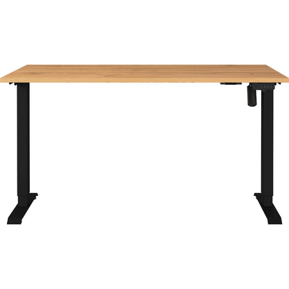 Artikelbild 7 für GERMANIA Profi 3.0 höhenverstellbarer Schreibtisch grandson-eiche rechteckig, T-Fuß-Gestell schwarz 140,0 x 80,0 cm, Artikelnummer 386353