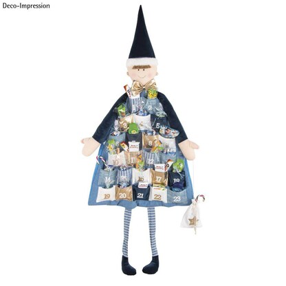 Artikelbild 2 für Rayher Adventskalender zum Aufhängen royalblau, Artikelnummer 928762