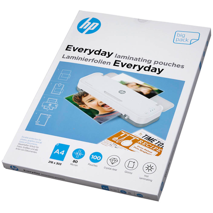 Artikelbild 3 für HP Everyday Laminierfolien glänzend für A4 80 micron, 100 St., Artikelnummer 425759