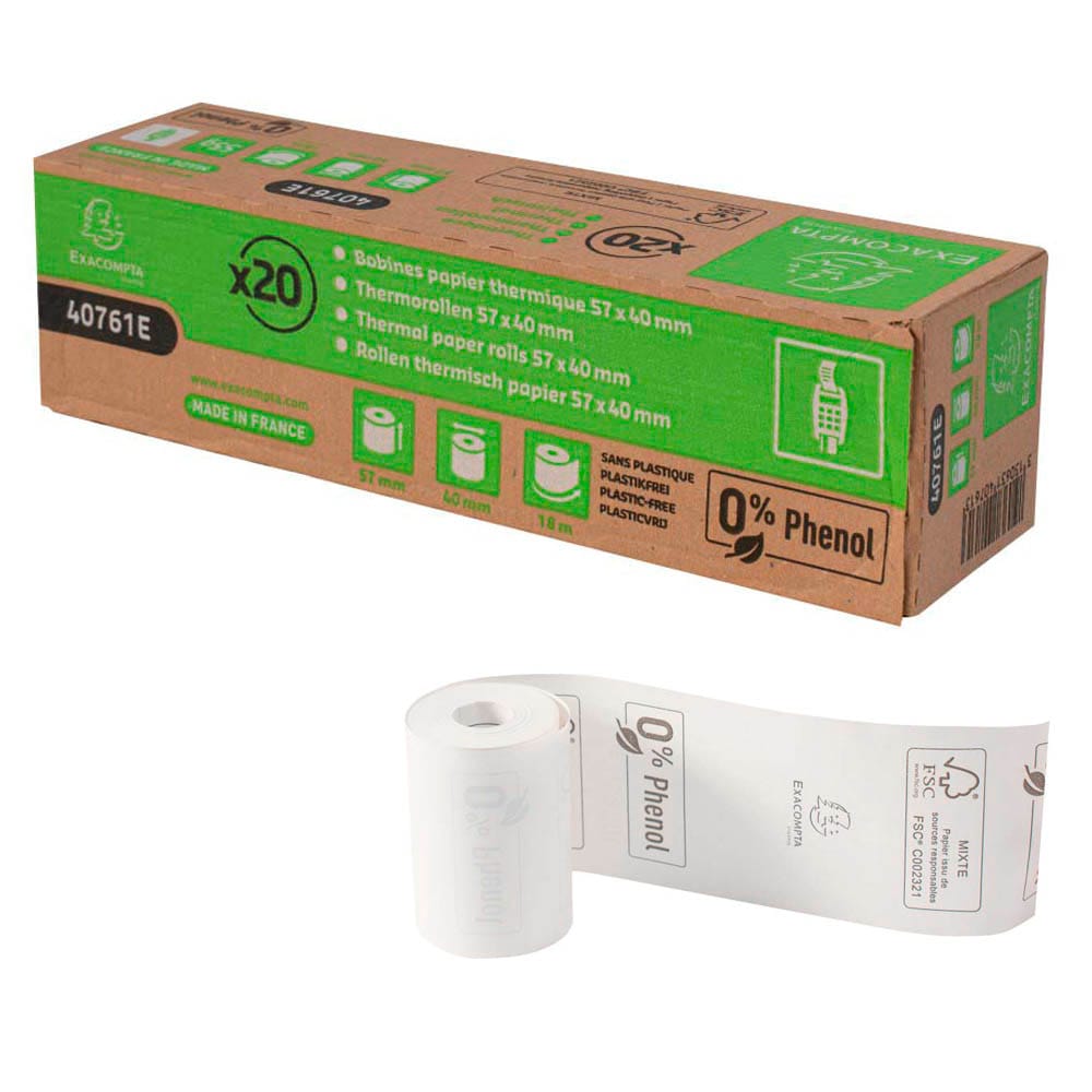 Exacompta Thermorollen 5,70 cm x 44 m