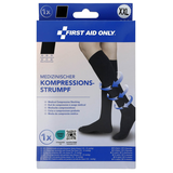 Artikelbild 1 für FIRST AID ONLY® Kompressionsstrümpfe, geschlossene Spitze schwarz Größe XXL 1 St., Artikelnummer 511762