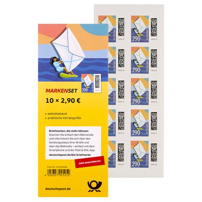 Artikelbild für Deutsche Post 2,90 € Briefmarken 