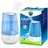 Artikelbild 1 für WICK WUL565E Kaltluft Ultraschall Luftbefeuchter weiß/blau 21 W, Artikelnummer 723641