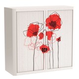 Artikelbild 1 für PAPERFLOW easyOffice Garden Factory Rollladenschrank 61146 2 Fachböden 110,0 x 41,5 x 104,0 cm, Artikelnummer 210528