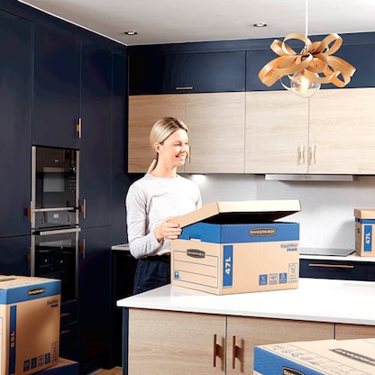 Artikelbild 6 für Bankers Box Umzugskartons SmoothMove Prime 44,5 x 38,7 x 29,4 cm, 10 St., Artikelnummer 539159