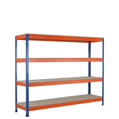 Artikelbild 2 für SCHULTE Schwerlast-Weitspannregal 18277-N blau 245,0 x 77,3 x 198,1 cm, Artikelnummer 209247