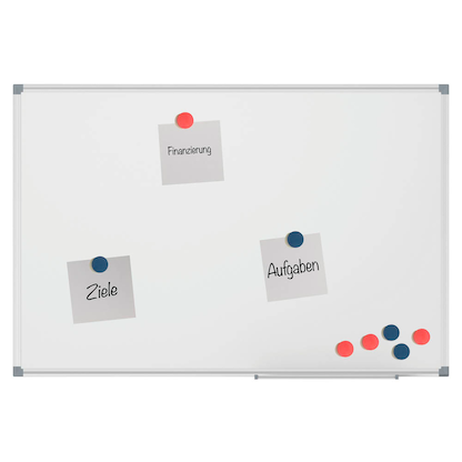 Artikelbild für MAUL Whiteboard MAULstandard 120,0 x 90,0 cm weiß spezialbeschichteter Stahl, Artikelnummer 347688