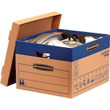 Artikelbild 1 für Bankers Box Umzugskartons SmoothMove Prime 44,5 x 38,7 x 29,4 cm, 10 St., Artikelnummer 539159