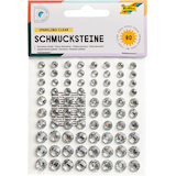 Artikelbild 1 für folia Schmucksteine transparent Klar, 1 Pack, Artikelnummer 478988
