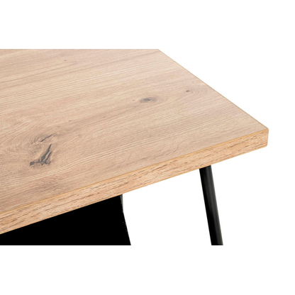 Artikelbild 4 für HAKU Möbel Beistelltisch rechteckig MDF-Platte eiche 48,0 x 40,0 x 51,0 cm, 1 St., Artikelnummer 200489