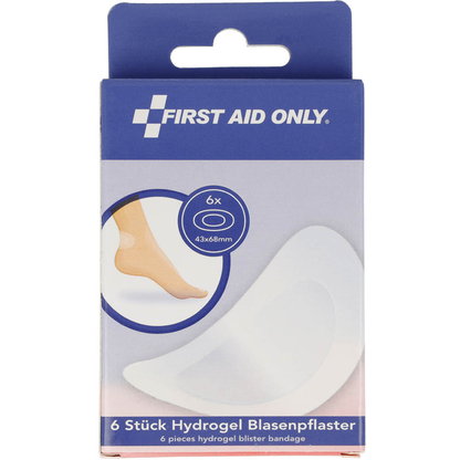 Artikelbild 3 für FIRST AID ONLY® Blasenpflaster P-10070 transparent 6,8 x 4,3 cm, 6 St., Artikelnummer 511707