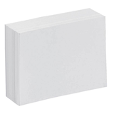 Artikelbild 1 für Karteikarten DIN A6 weiß blanko, 100 St., Artikelnummer 222950